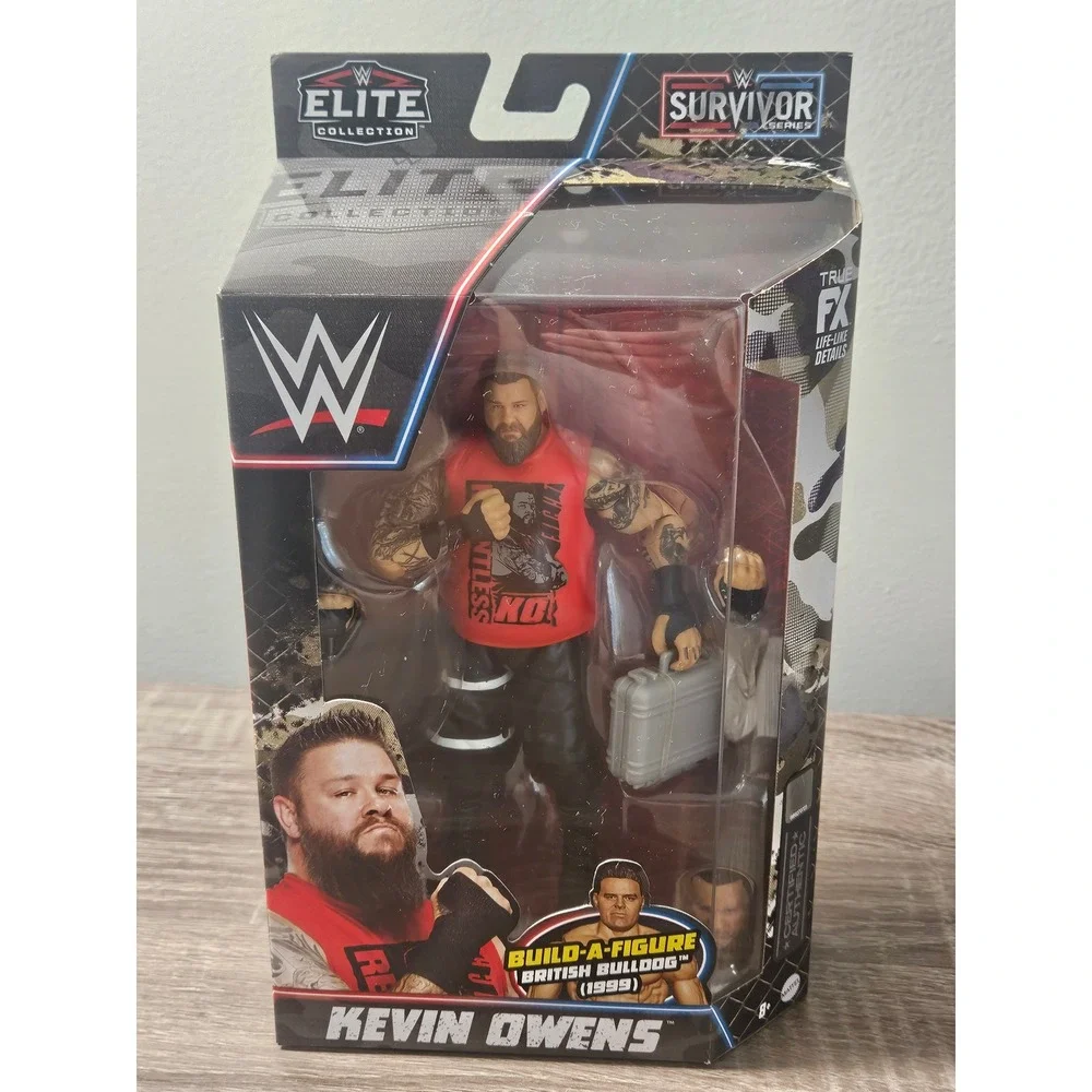 Kevin Owens - WWE Elite Survivor Series 2023 Mattel Toy Wrestling Figure